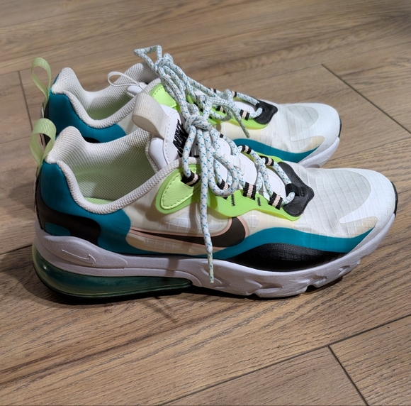 Nike Air Max Sneakers - White, Green, Blue - Picture 9 of 10